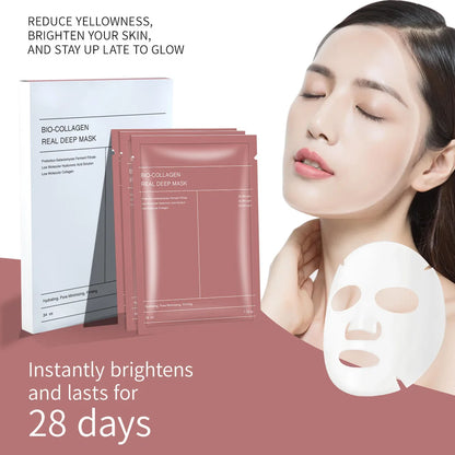 Bio collagen facial mask