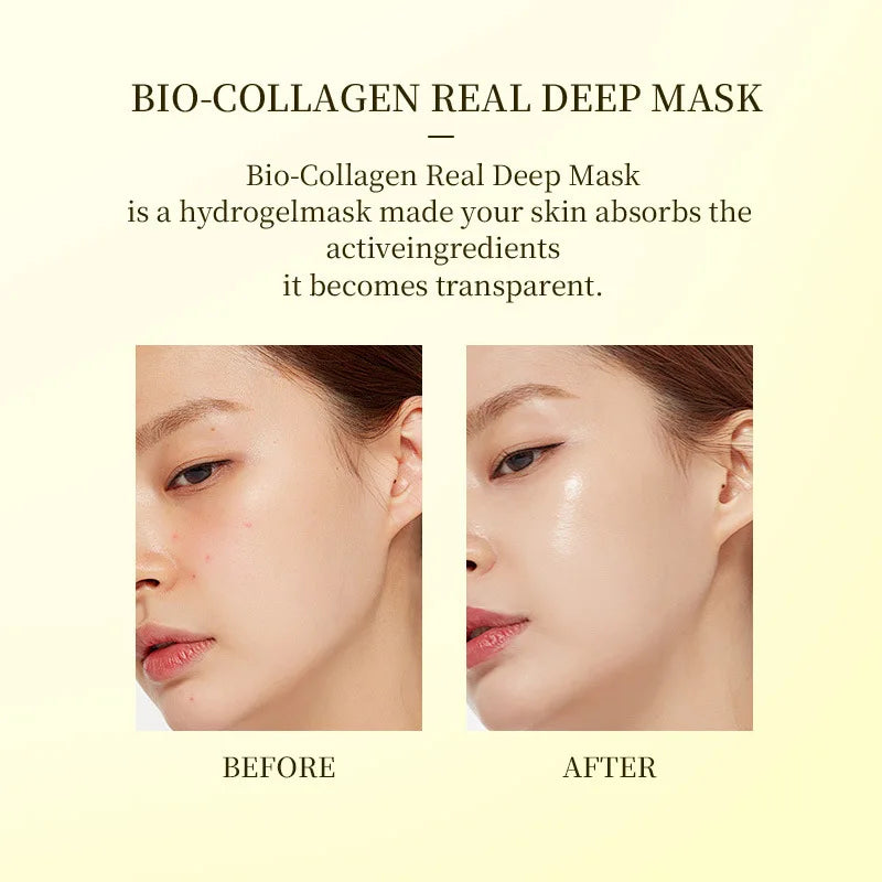 Bio collagen facial mask